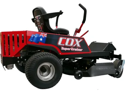 Cox SuperCruiser ZTR zero-turn mower for sale in Mackay